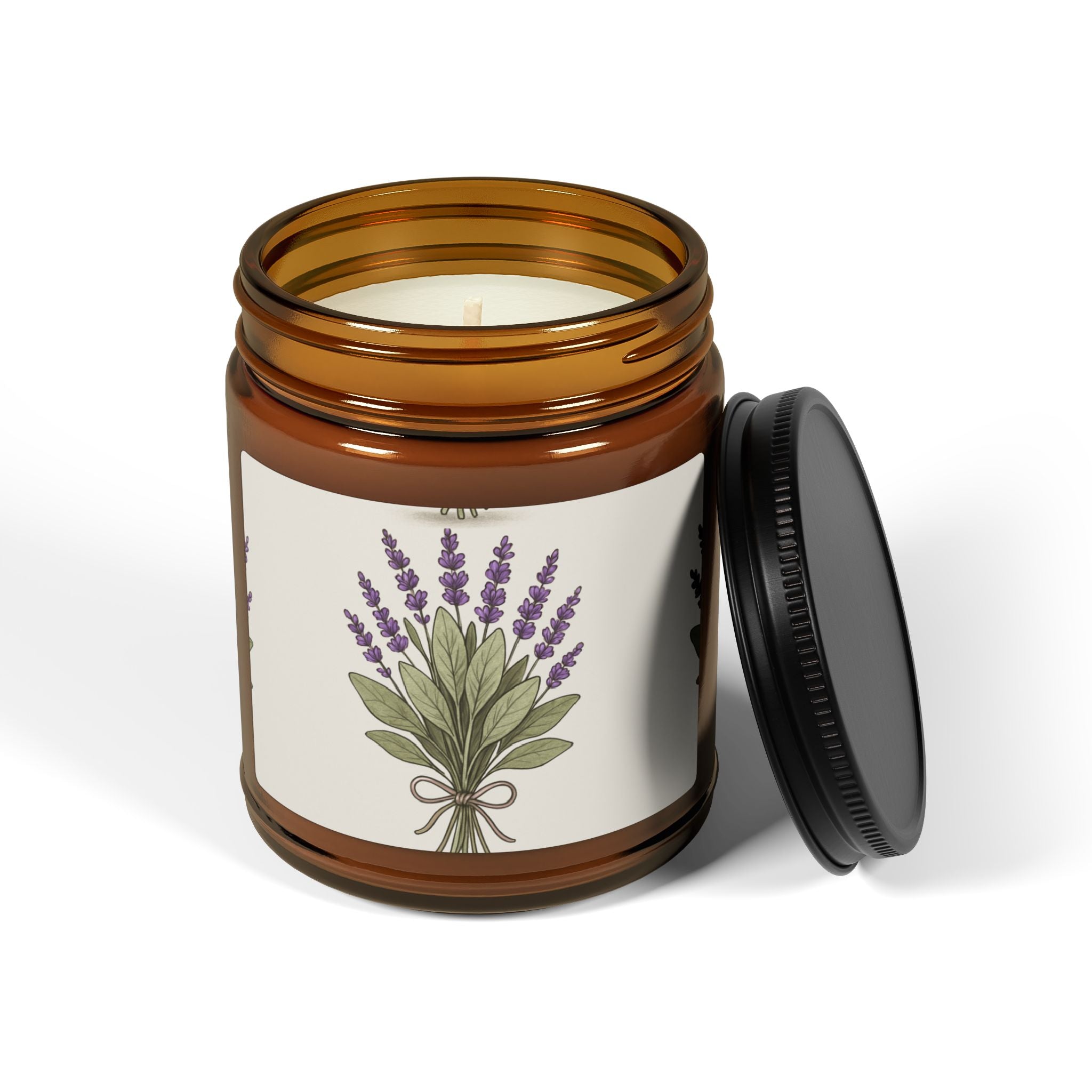 Lavender Scented Soy Candle - Cozy Home Decor, Aromatherapy Gift, Relaxation, Wedding Favors, Eco-Friendly