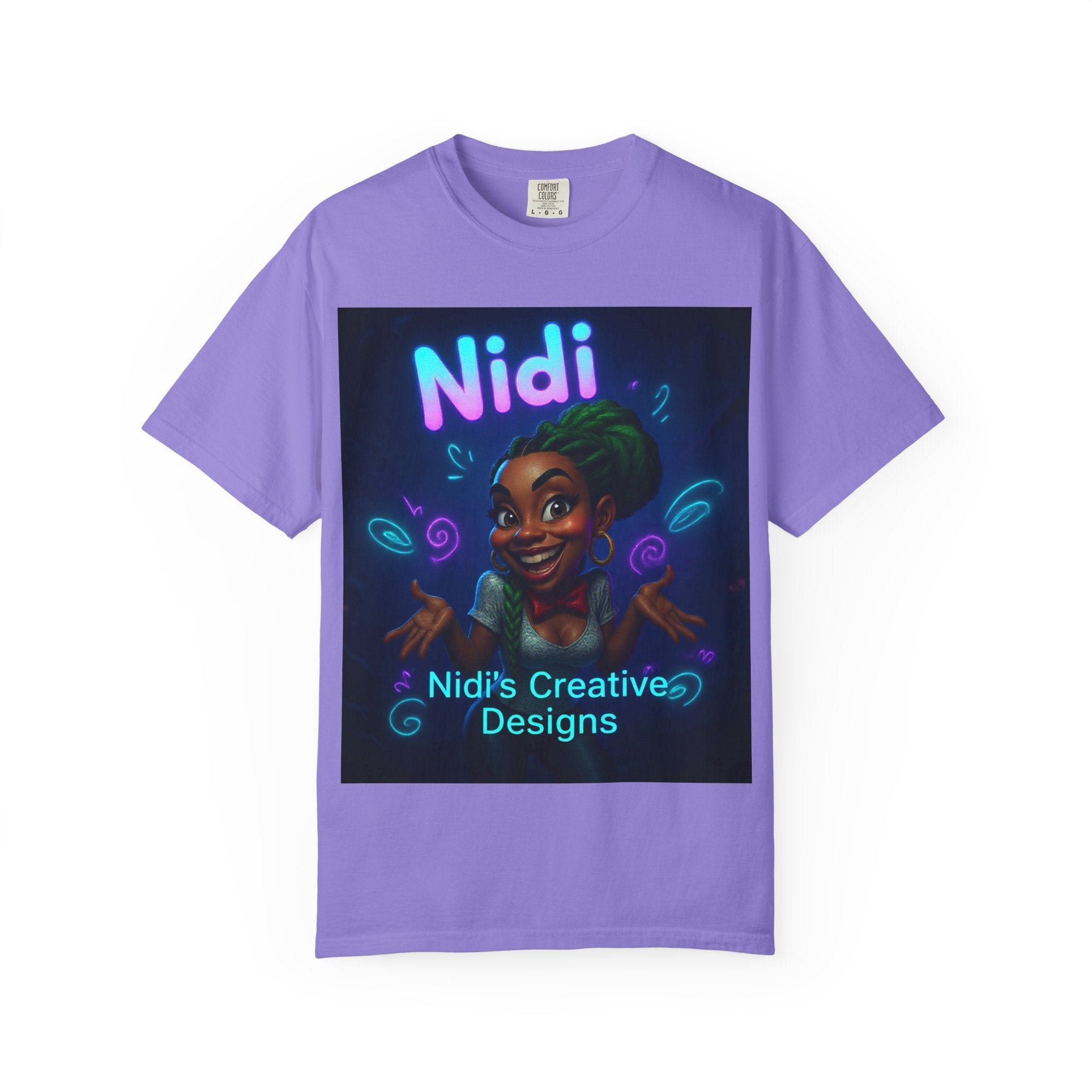 Nidi's Creative Designs T-Shirt — Nidi & NCD Logo Graphic Tee
