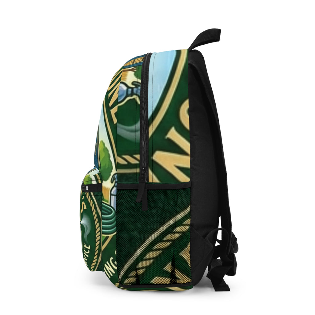 Vintage Country Home Emblem Backpack