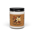 Vanilla Cinnamon Scented Soy Candle | Cozy Home Fragrance, Gift for Candle Lovers, Relaxation, Home Decor, Aromatherapy