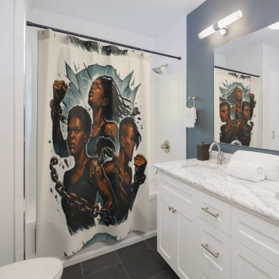 Unchained Premium Shower Curtain