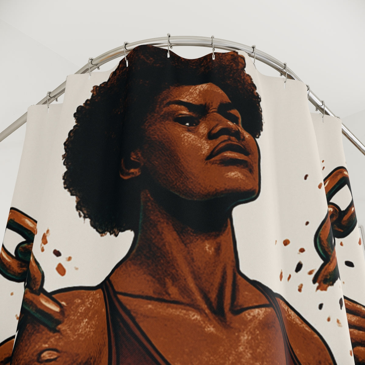 Unchained Premium Shower Curtain