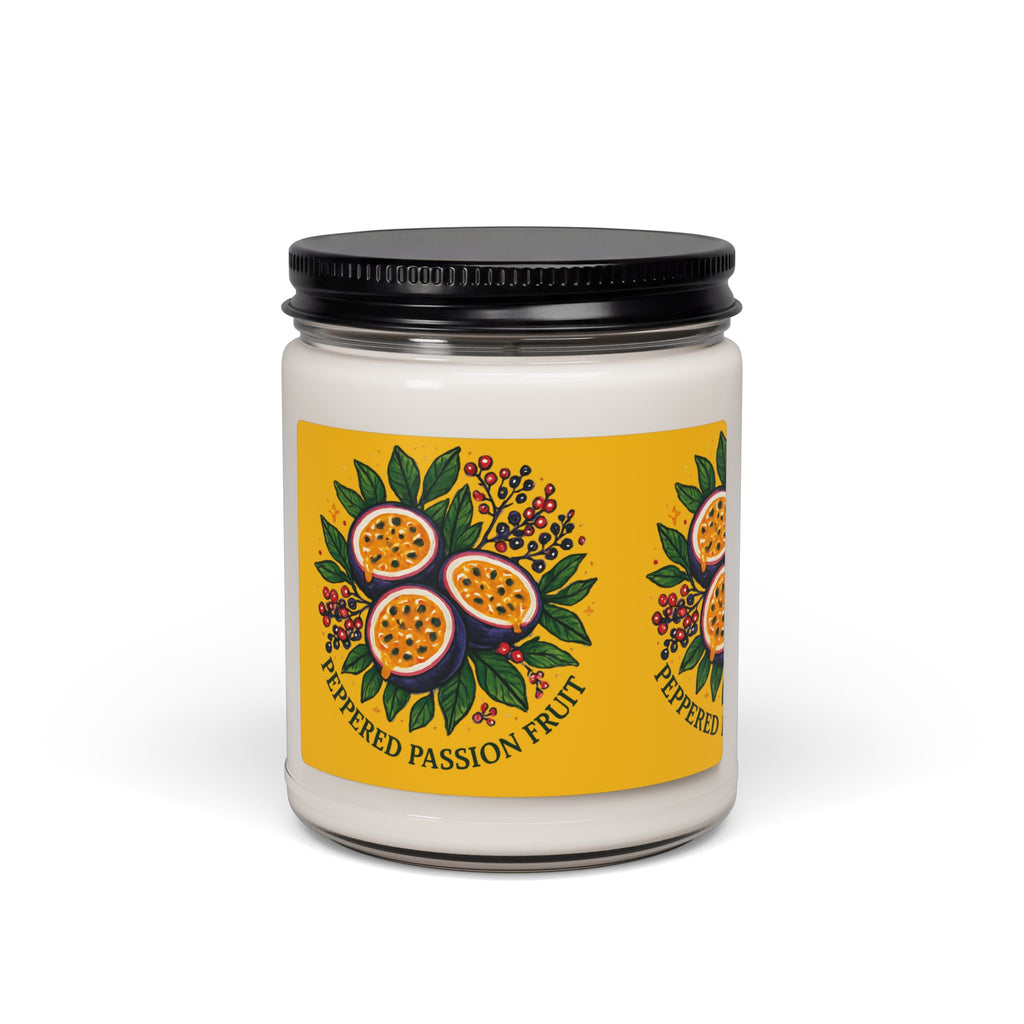 Passion Fruit Scented Soy Candle | Relaxing Home Decor | Gift for Her | Aromatherapy | Eco-Friendly Candle