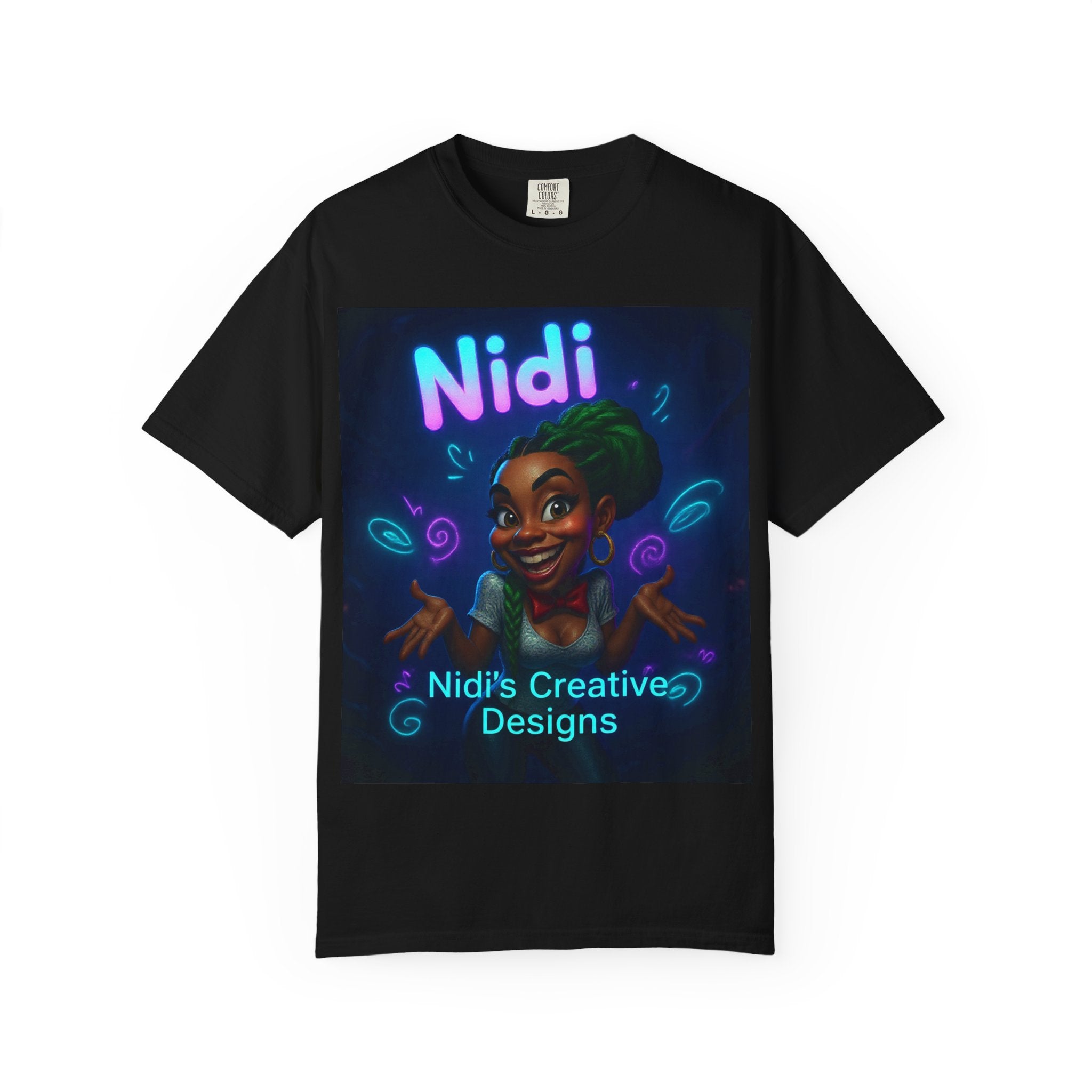 Nidi's Creative Designs T-Shirt — Nidi & NCD Logo Graphic Tee