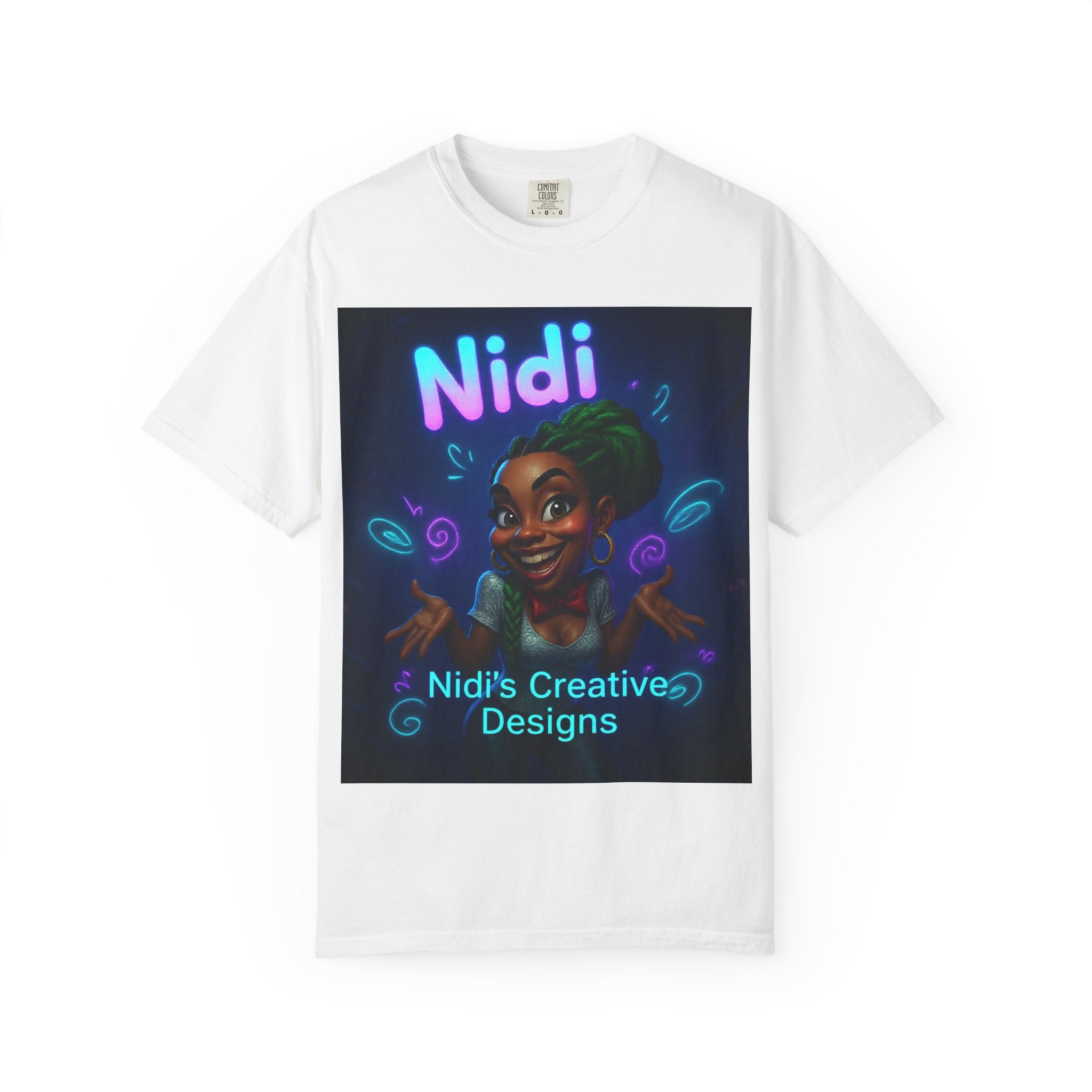 Nidi's Creative Designs T-Shirt — Nidi & NCD Logo Graphic Tee