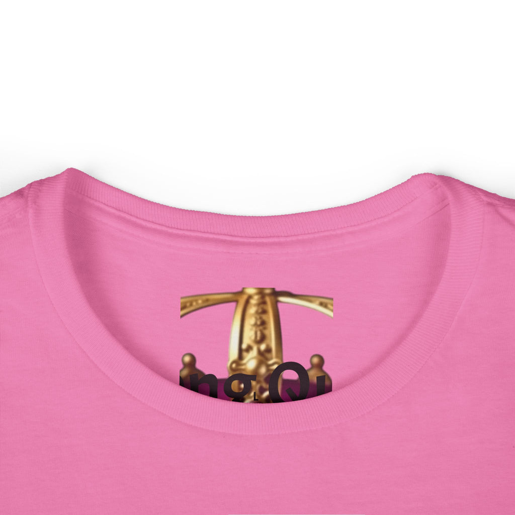 Royal Crown Women's Softstyle Tee - Perfect for Birthdays, Celebrations, Gifts, Queen Vibes, Everyday Wear