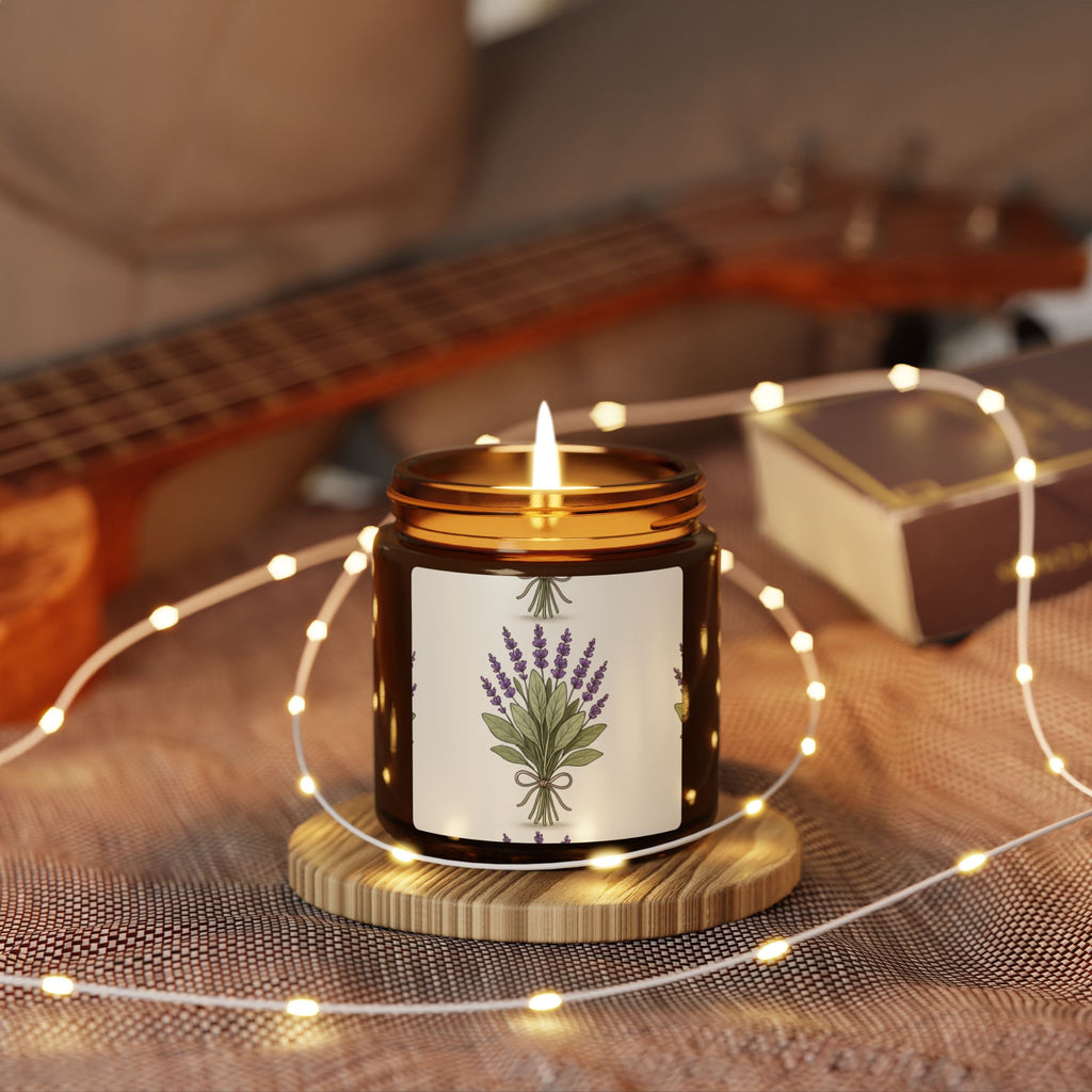 Lavender Scented Soy Candle - Cozy Home Decor, Aromatherapy Gift, Relaxation, Wedding Favors, Eco-Friendly