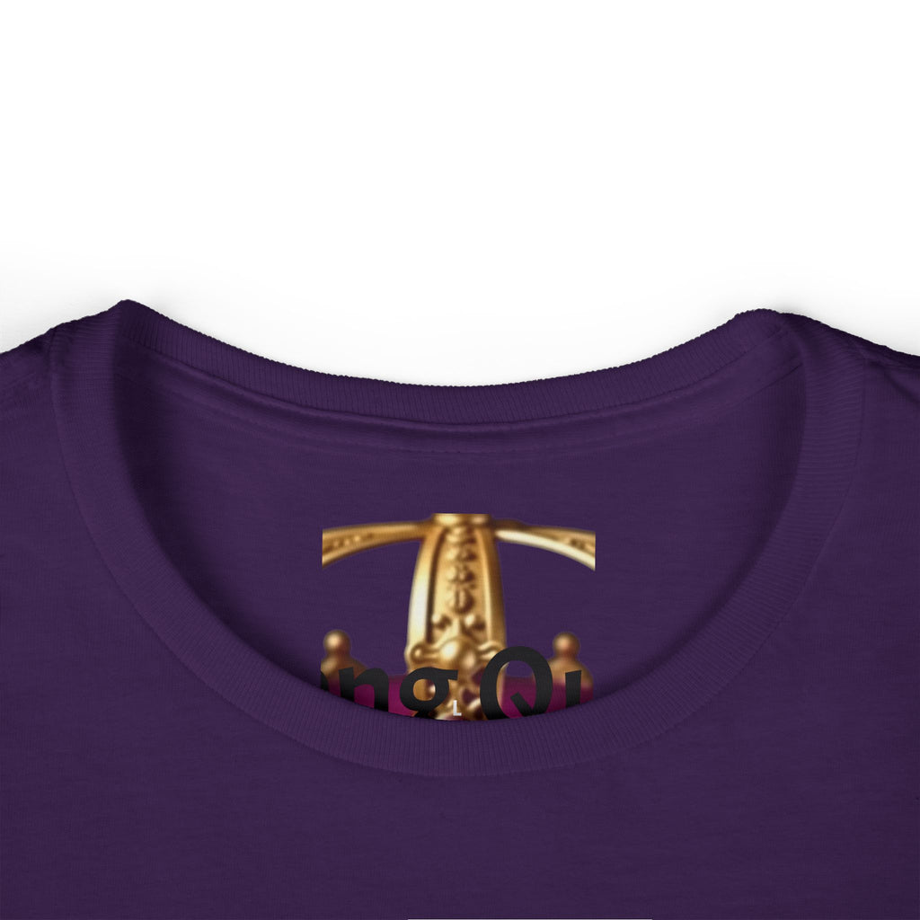 Royal Crown Women's Softstyle Tee - Perfect for Birthdays, Celebrations, Gifts, Queen Vibes, Everyday Wear
