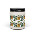 Scented Soy Candle with Botanical Design, Aromatherapy Gift, Eco-Friendly Candle, Home Decor, Relaxation, Holiday Gift