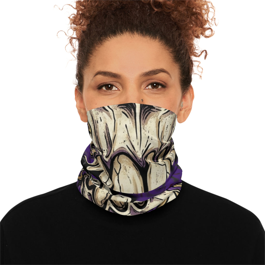 Braga de cuello de cómic de telaraña — Mascarilla ligera de superhéroe