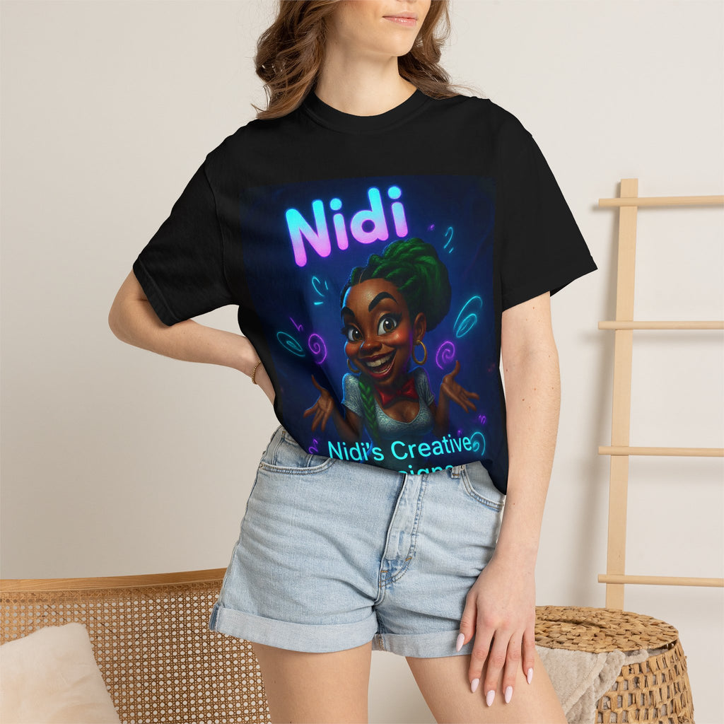 Nidi's Creative Designs T-Shirt — Nidi & NCD Logo Graphic Tee