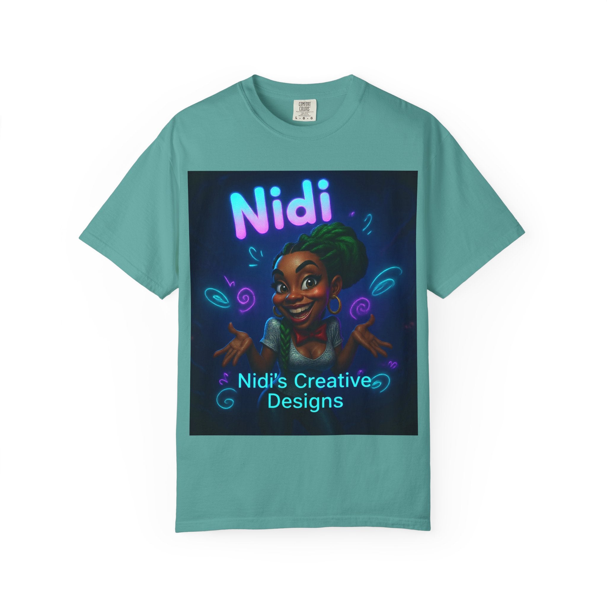 Nidi's Creative Designs T-Shirt — Nidi & NCD Logo Graphic Tee