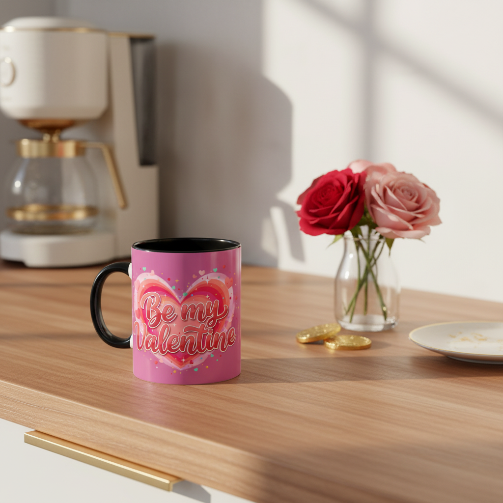 Valentine Mug Mockup